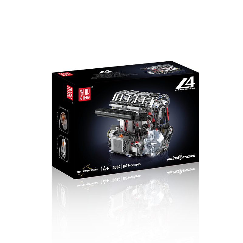 Mould King L4 Casoline Engine Building Blocks Kit - 1787Pcs