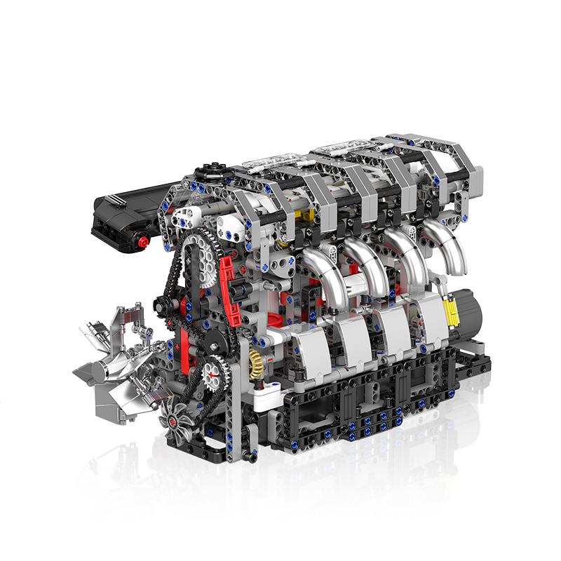 Mould King L4 Casoline Engine Building Blocks Kit - 1787Pcs