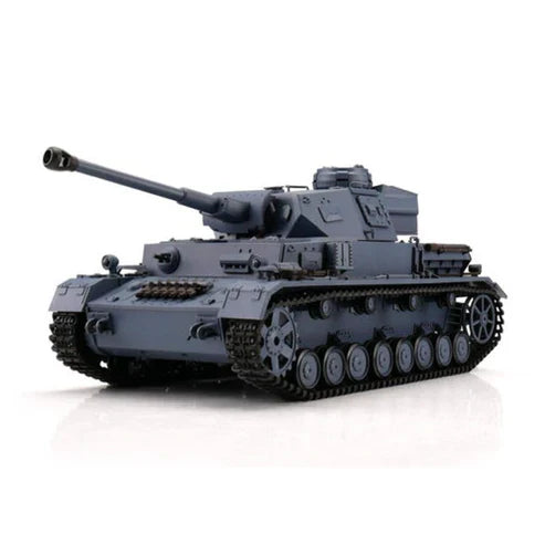 Heng Long® 1/16 RC Battle Tank Panzer IV F2 Type – Upgrade Edition – Metal Gearbox, Infrared Battle & Real Sound Effects