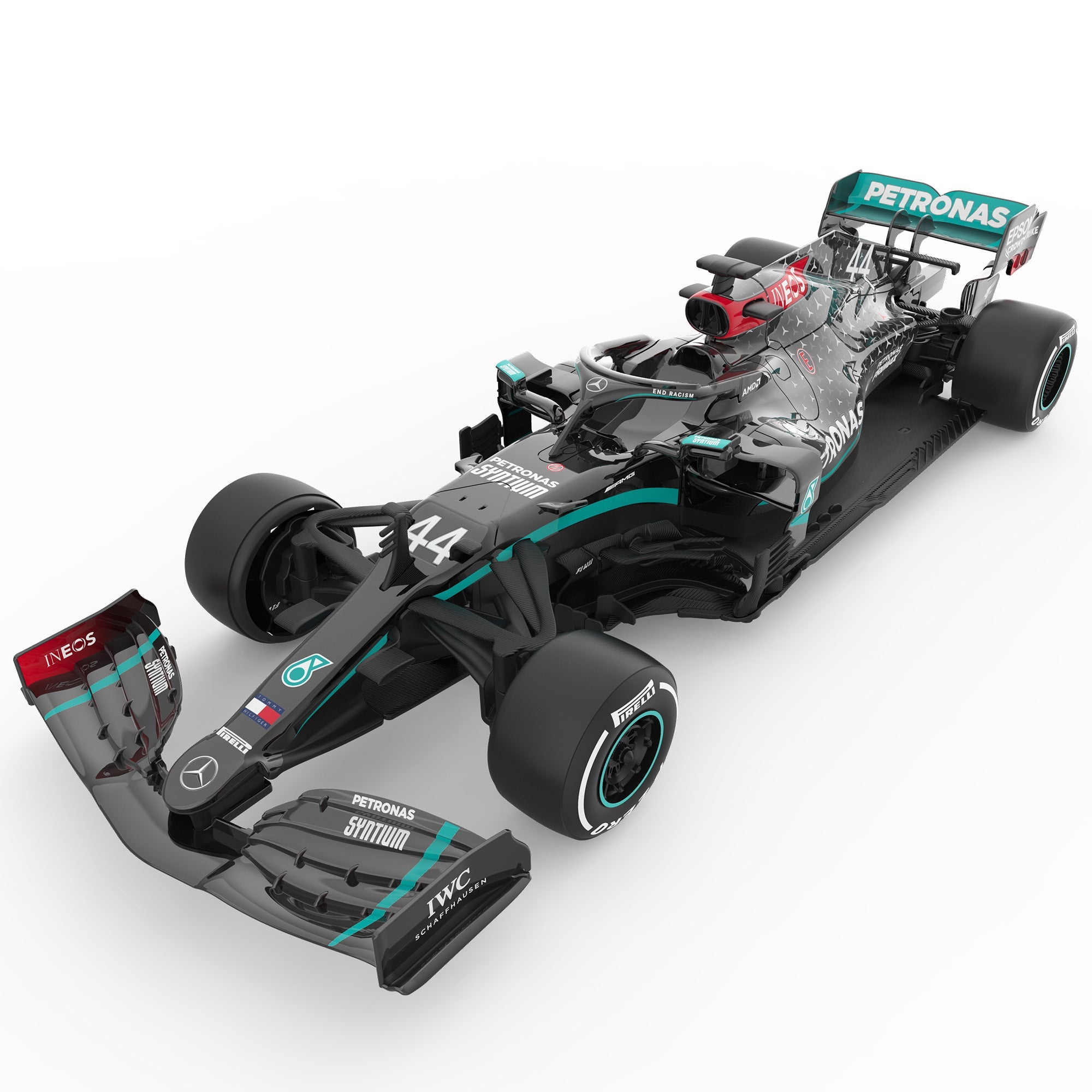 Mercedes-Benz F1 W11 EQ Performance 1/18 Scale Licensed Remote Control Toy Car, Official F1 Merchandise by Rastar