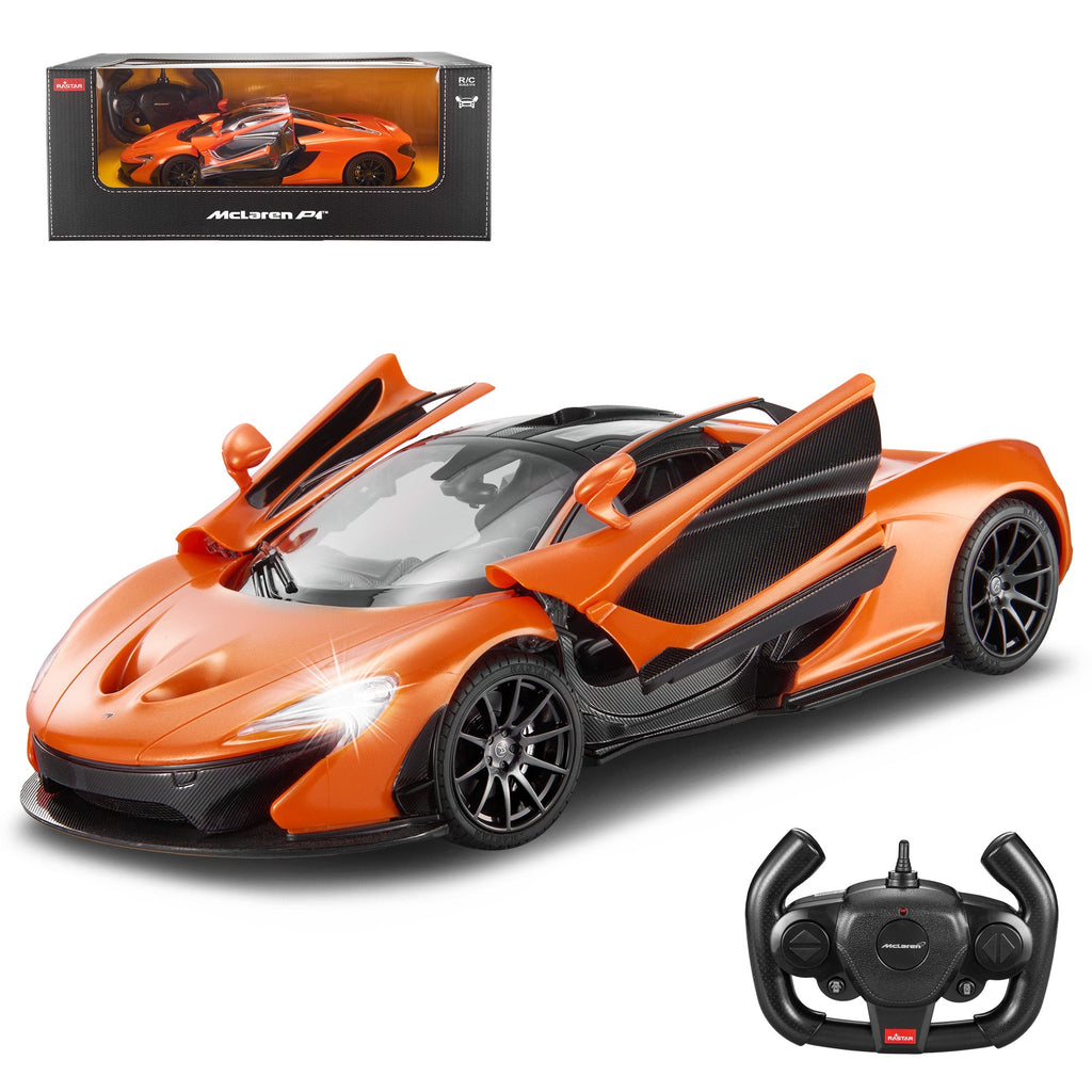 Rastar 1:14 R/C McLaren P1 Auto Doors (open door by controller) Remote Control Car - Voltz Toys