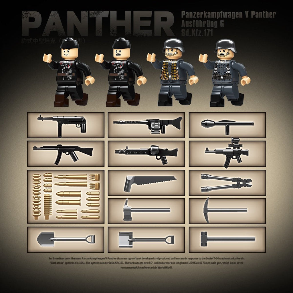 Panther V G - 1180Pcs