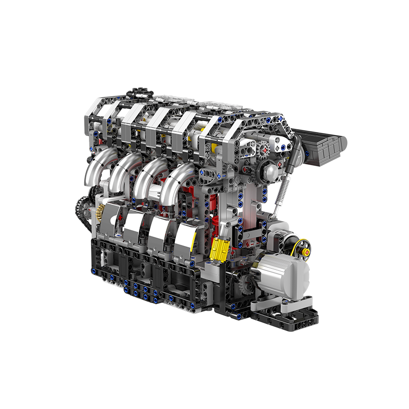 Mould King L4 Casoline Engine Building Blocks Kit - 1787Pcs
