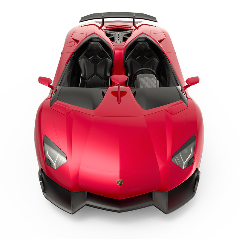 Lamborghini Aventador J RC Car 1/12 Scale Licensed Remote Control Toy Car with Working Lights by Rastar