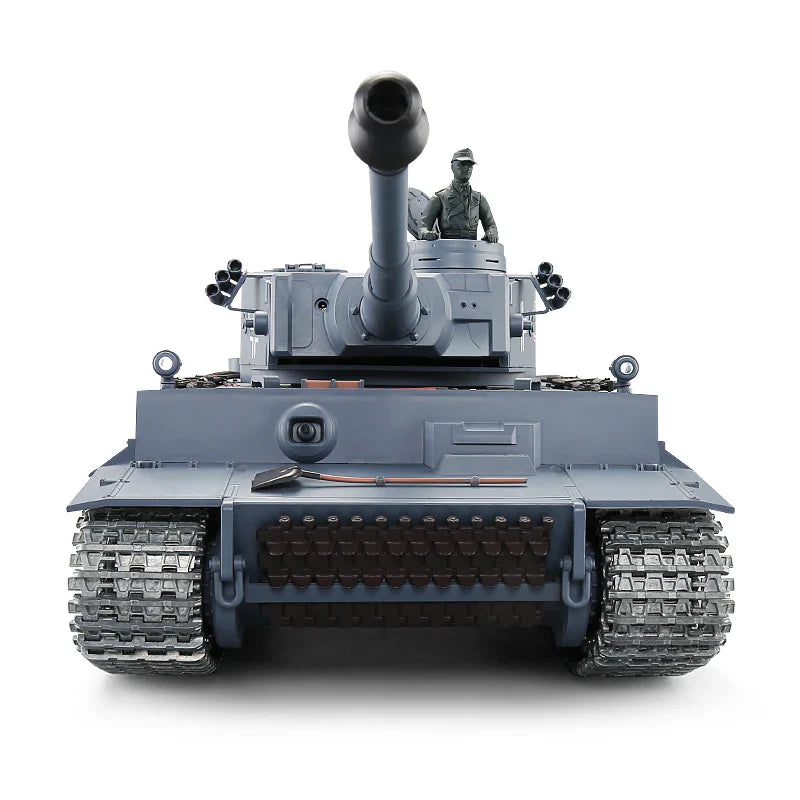Heng Long® 1/16 RC Battle Tank Tiger I – Professional Edition – Full Metal Tracks, Infrared Battle & Barrel Recoil
