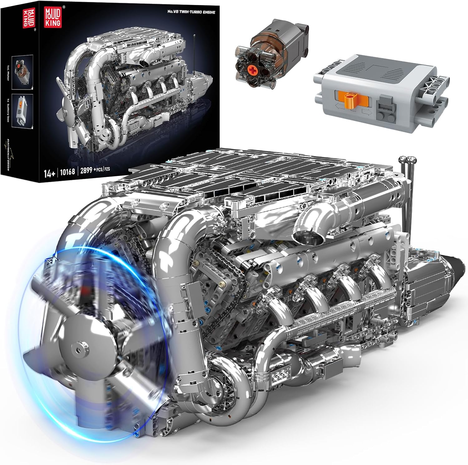 5.5L V8 Twin Turbo Engine - 2899Pcs