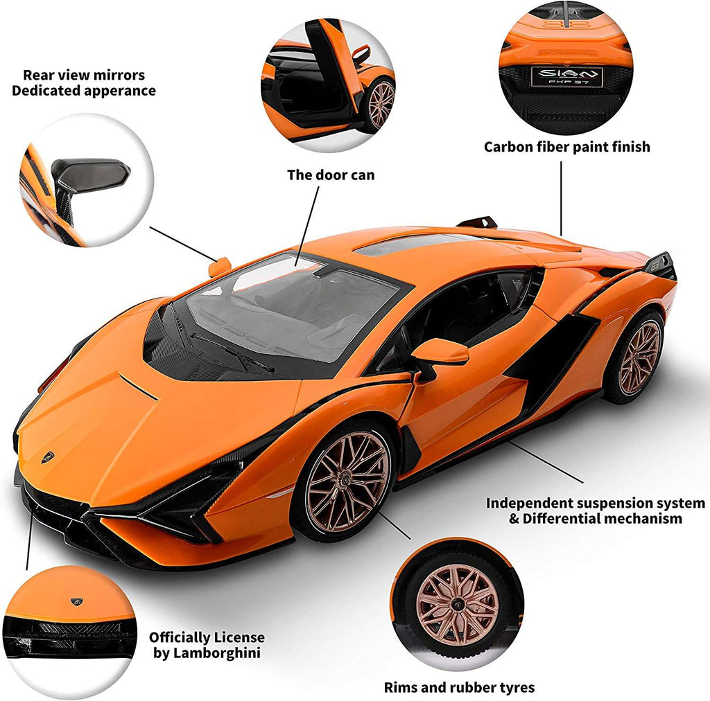 Rastar 1:14 R/C Lamborghini SIAN FKP 37 Remote Control Car for Kids - Voltz Toys