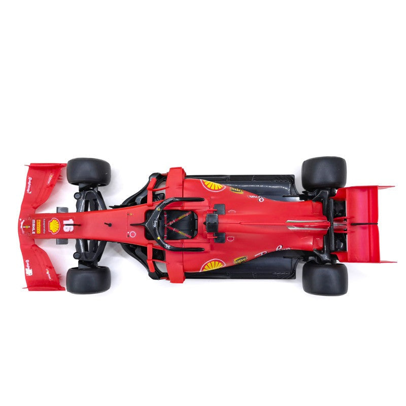 Ferrari SF1000 F1 Supercar 1/16 Scale DIY Building Kit Licensed with Remote Control and Customization Stickers by Rastar, 65pcs
