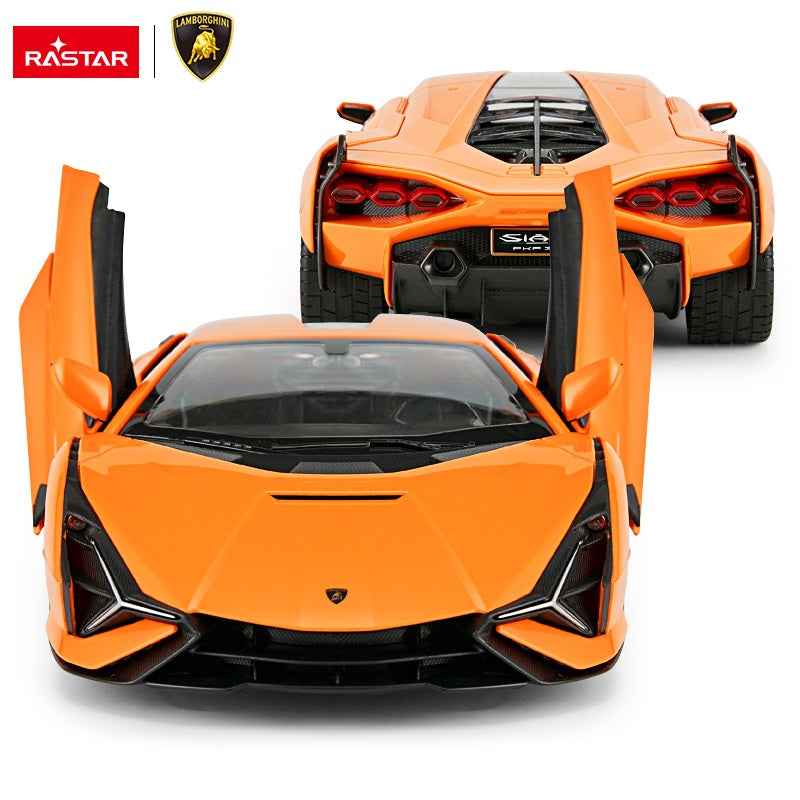 【COMING SOON】Rastar 1:14 R/C Lamborghini SIAN FKP 37 Remote Control Car- Orange - Voltz Toys