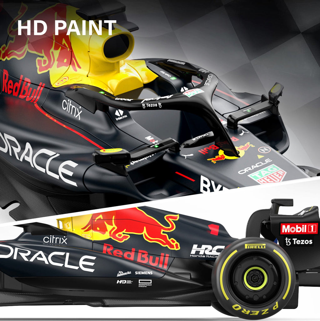 Oracle Red Bull Racing RB18 RC Car 1/18 Scale Licensed Remote Control Toy Car, Official F1 Merchandise by Rastar