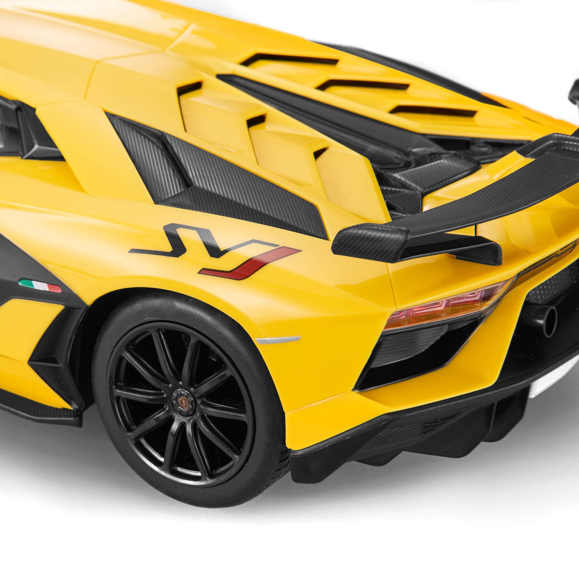 Rastar 1:14 Lamborghini Aventador SVJ Remote Control Car - Yellow - Voltz Toys