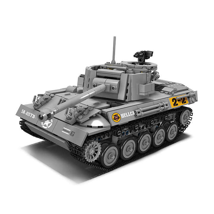 MouldKing M18 Hellcat Tank Destroyer Brick