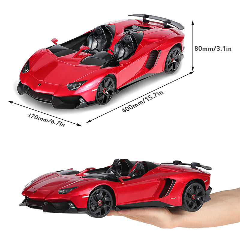Rastar 1:12 LAMBORGHINI Aventador J Kids' Remote Control Car - Voltz Toys