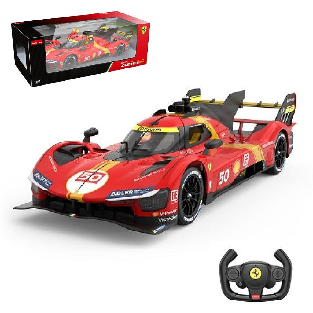 Ferrari 499P RC Car 1/14 Scale Licensed Remote Control Toy Car by Rastar