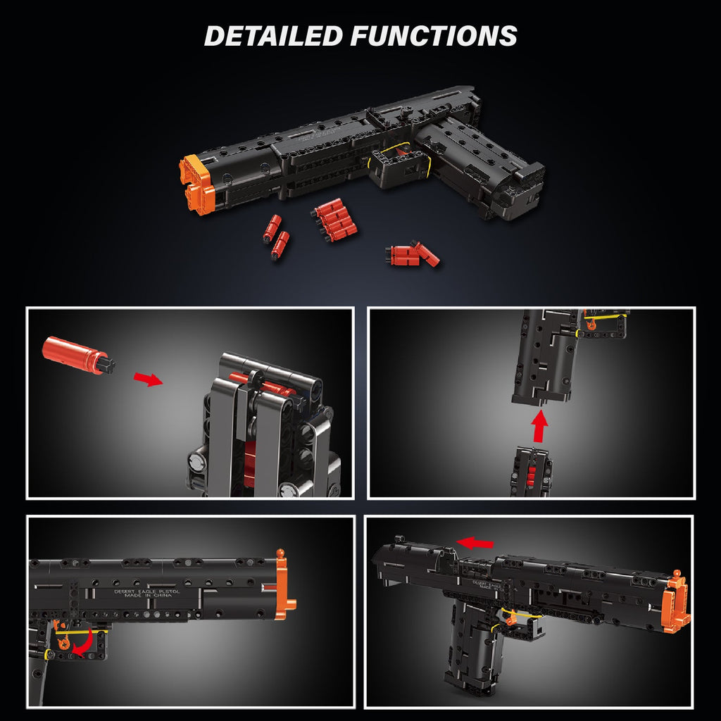MouldKing Desert Eagle Gun Toy Brick