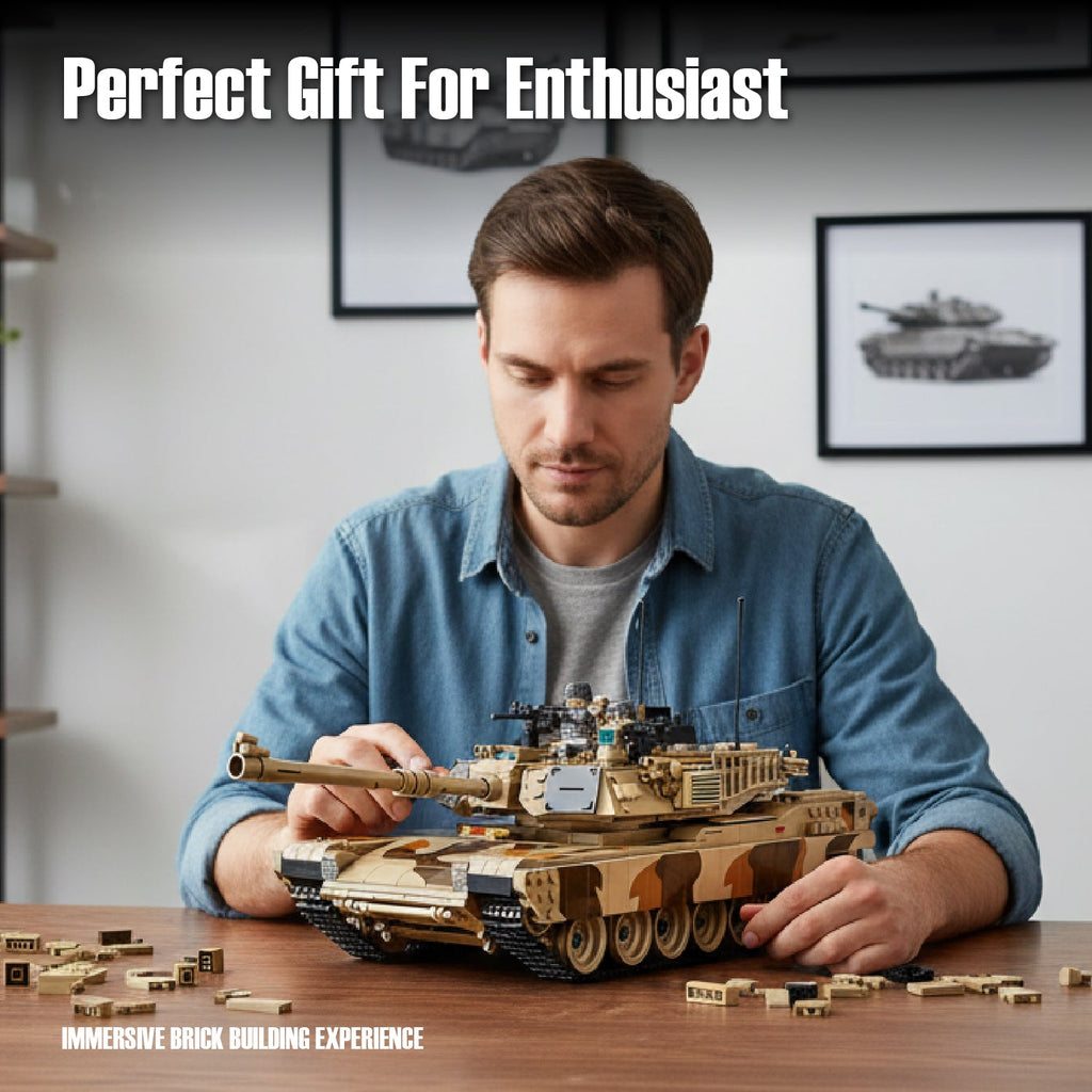 Panlos M1A2 Abrams Tank Brick