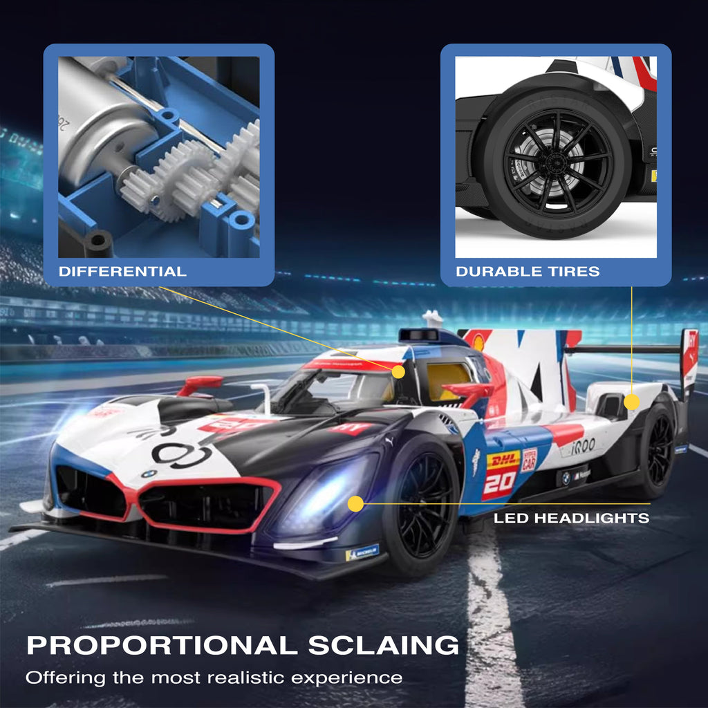 BMW M Hyrbid V8 RC Car 1/14 Scale Licensed Remote Control Toy Car by Rastar