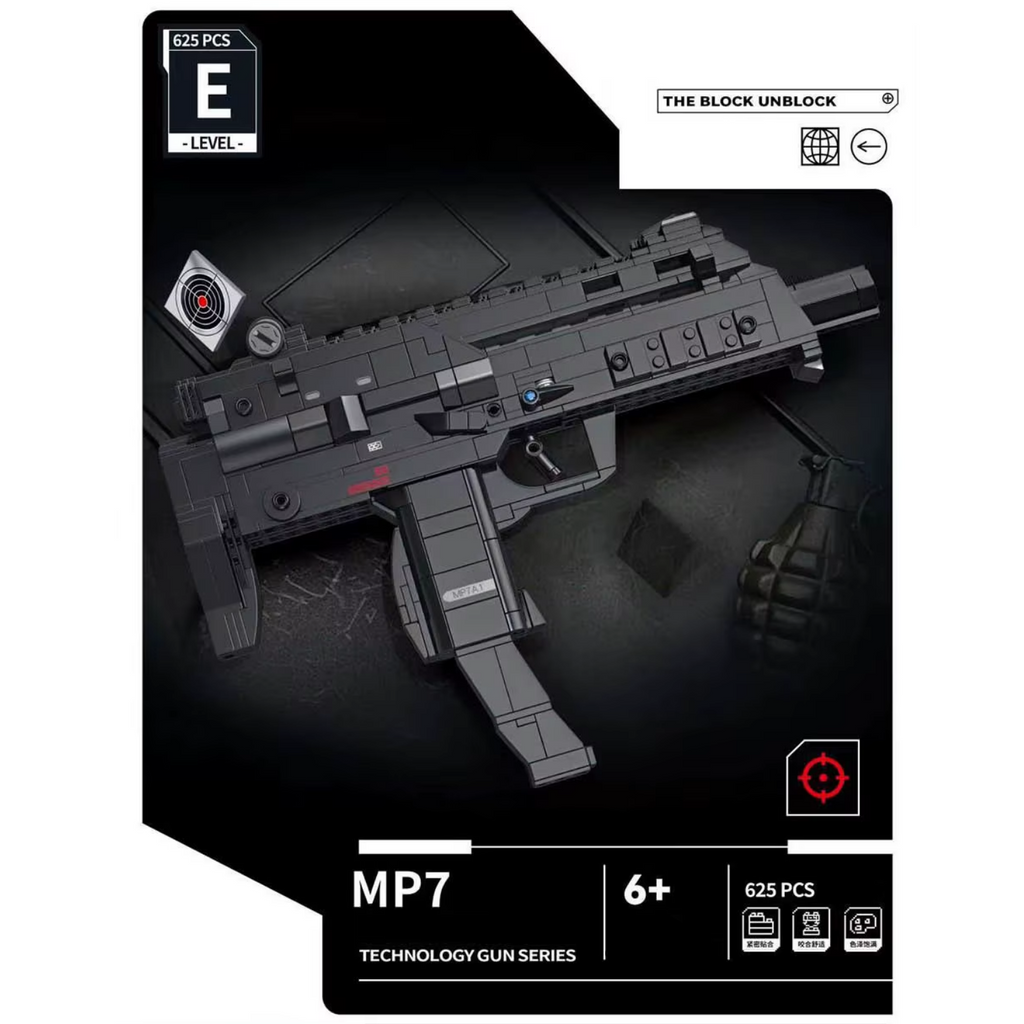 Panlos MP7 Submachine Gun Brick