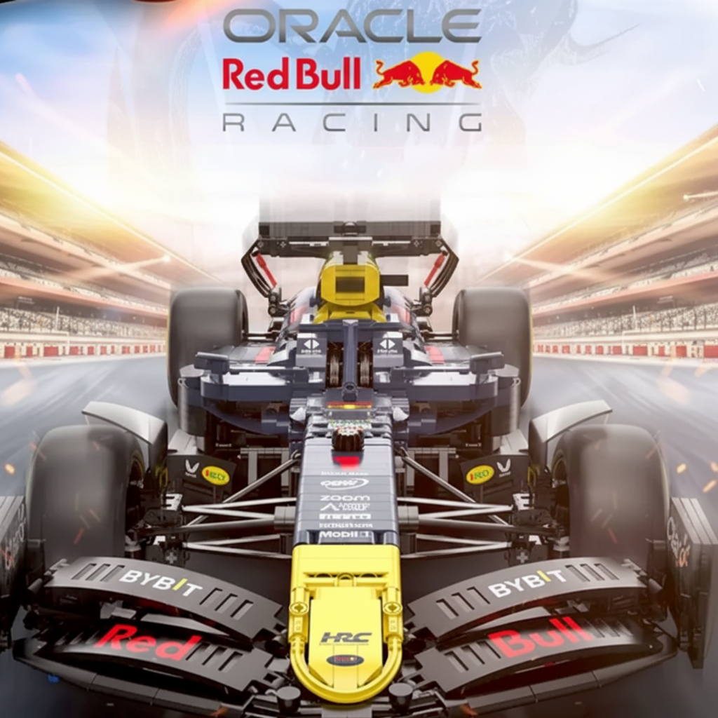 Oracle Red Bull F1 RB19 - 1:8 - 2464 Pieces with Remote Control
