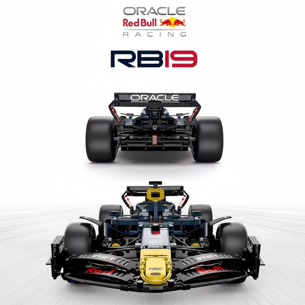 Oracle Red Bull F1 RB19 - 1:8 - 2464 Pieces with Remote Control
