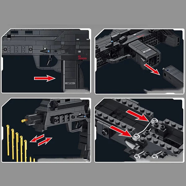 Panlos MP7 Submachine Gun Brick